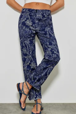 Pantalons^Five Jeans 554 Lavina Pant Droit Toile De Jouy
