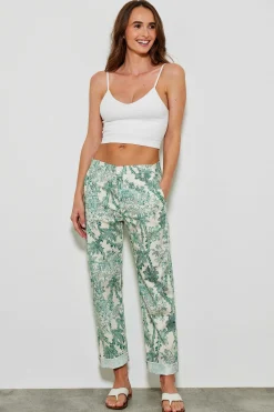 Pantalons^Five Jeans 554 Lavina Pant Droit Toile De Jouy