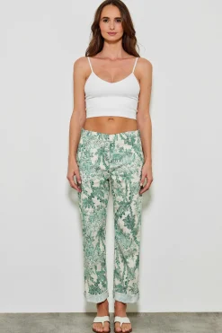 Pantalons^Five Jeans 554 Lavina Pant Droit Toile De Jouy