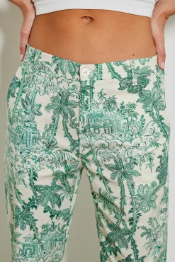 Pantalons^Five Jeans 554 Lavina Pant Droit Toile De Jouy
