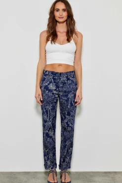 Pantalons^Five Jeans 554 Lavina Pant Droit Toile De Jouy