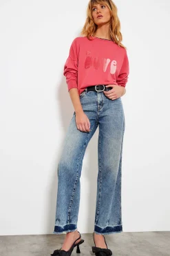 Jeans^Five Jeans 512 Lena Jeans Large Medium Blue