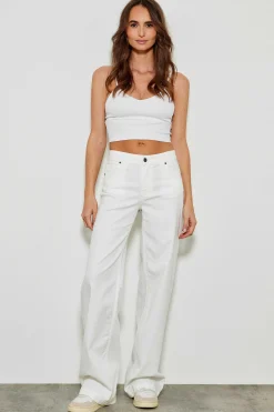 Jeans^Five Jeans 925 Leslie Jeans Large White