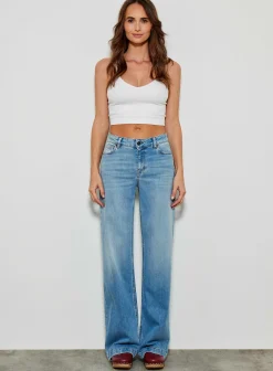 Jeans^Five Jeans 702 Leslie Jeans Large Light Blue