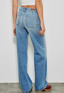 Jeans^Five Jeans 702 Leslie Jeans Large Light Blue