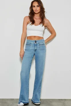 Jeans^Five Jeans 702 Lou Jeans Large Light Blue