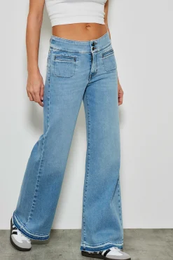 Jeans^Five Jeans 702 Lou Jeans Large Light Blue