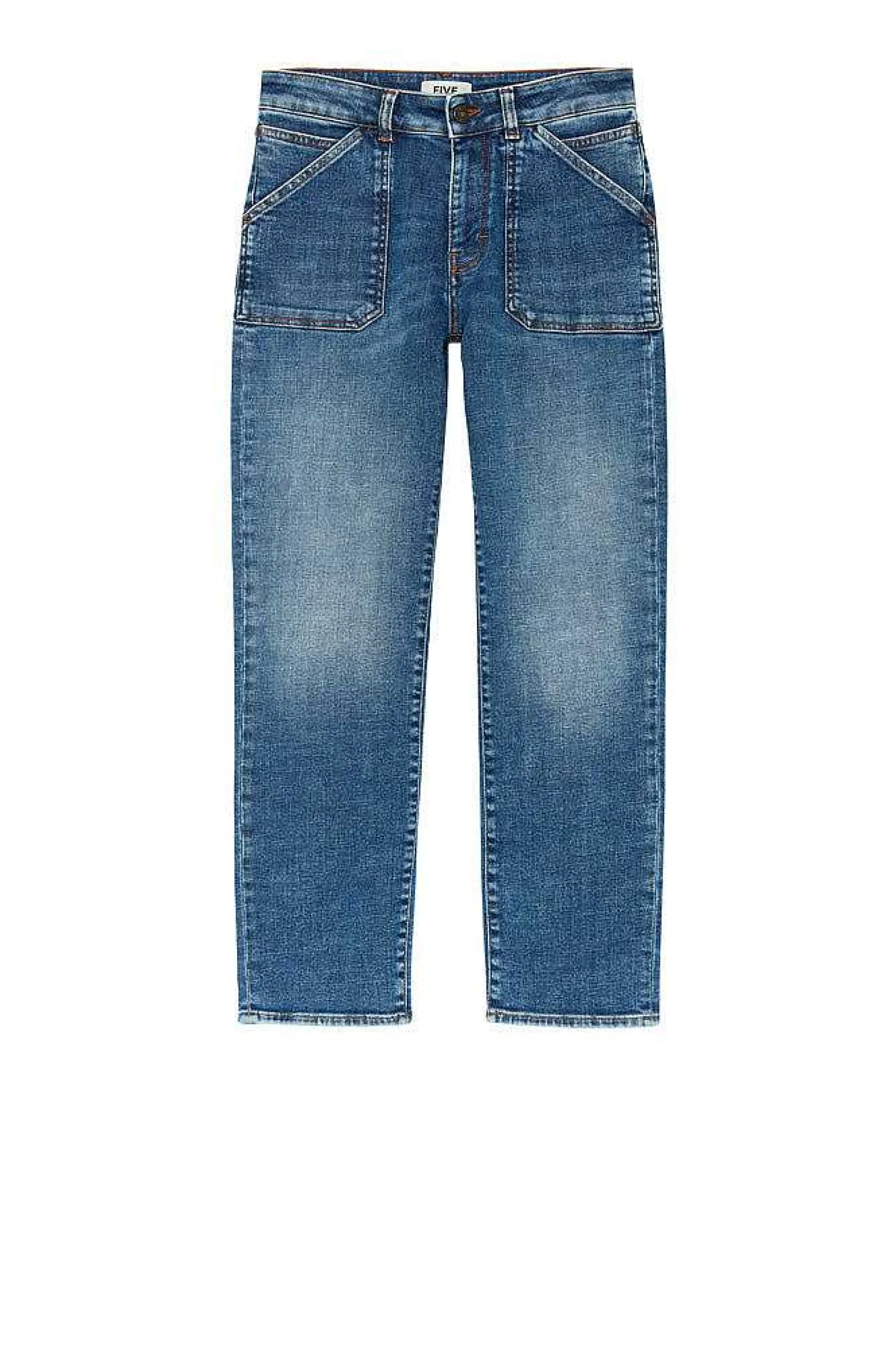 Jeans^Five Jeans 331 Lourdes Jeans Large Medium Blue