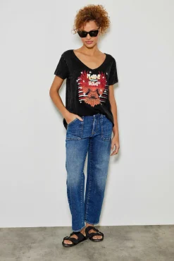Jeans^Five Jeans 331 Lourdes Jeans Large Medium Blue