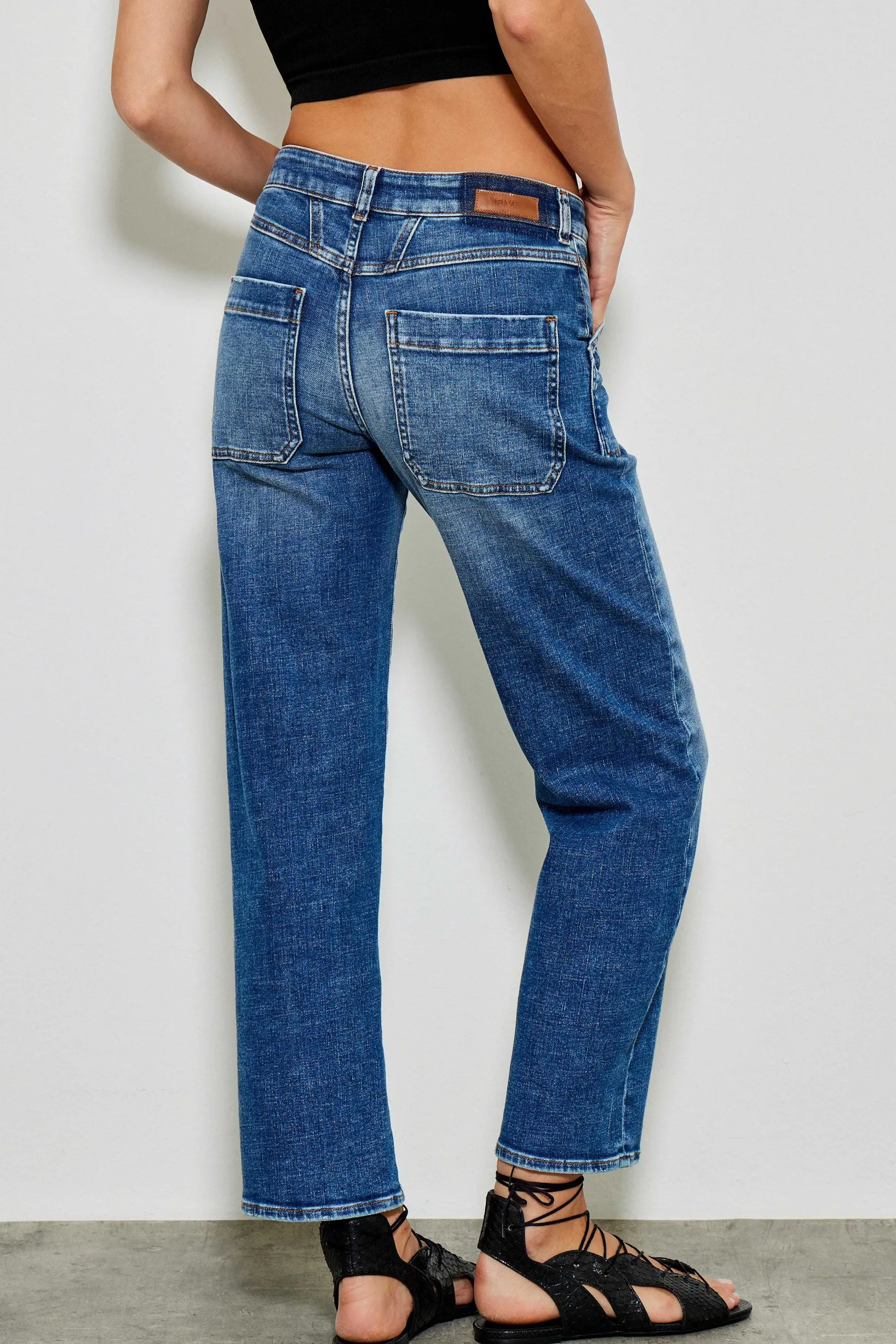 Jeans^Five Jeans 331 Lourdes Jeans Large Medium Blue
