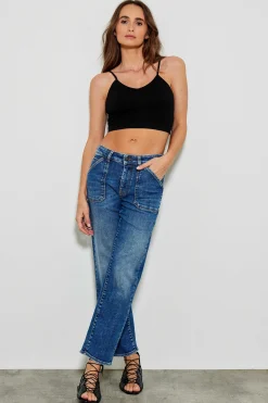 Jeans^Five Jeans 331 Lourdes Jeans Large Medium Blue