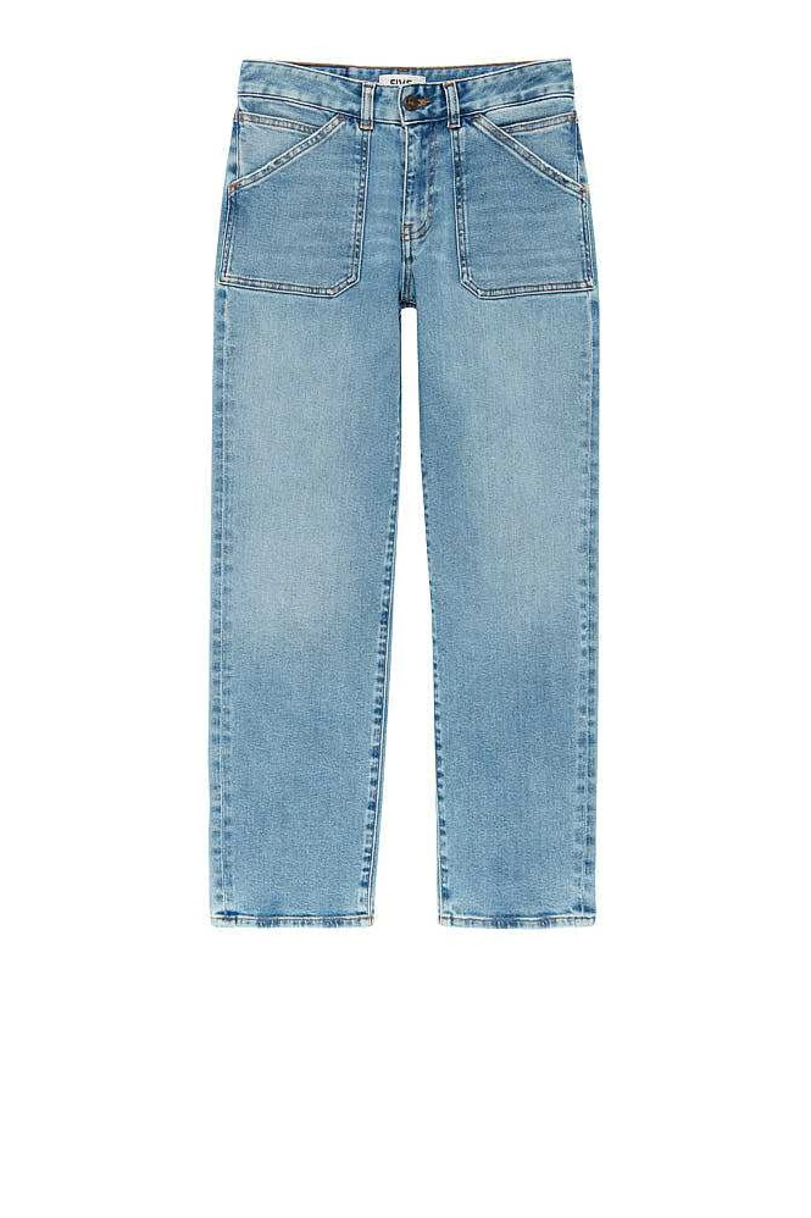 Jeans^Five Jeans 702 Lourdes Jeans Large Light Blue