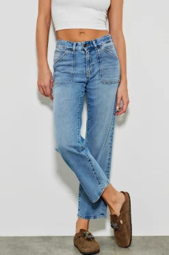 Jeans^Five Jeans 702 Lourdes Jeans Large Light Blue