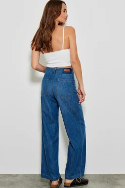 Jeans^Five Jeans 657 Lucia Jeans Large Blue