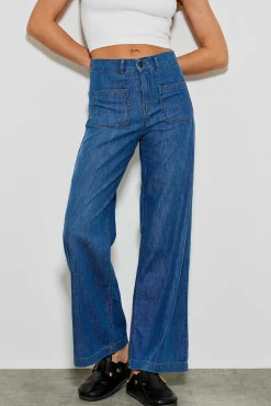 Jeans^Five Jeans 657 Lucia Jeans Large Blue