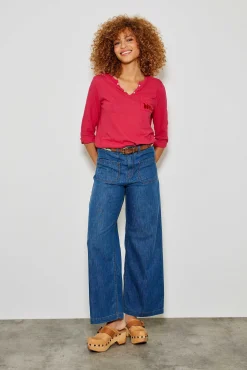 Jeans^Five Jeans 657 Lucia Jeans Large Blue