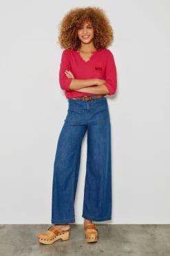 Jeans^Five Jeans 657 Lucia Jeans Large Blue
