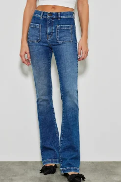 Jeans^Five Jeans 331 Luna Jeans Flare Medium Blue