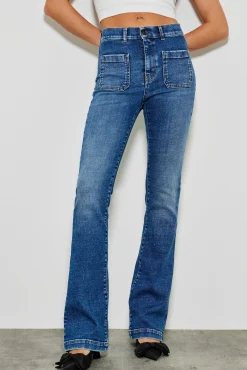 Jeans^Five Jeans 331 Luna Jeans Flare Medium Blue