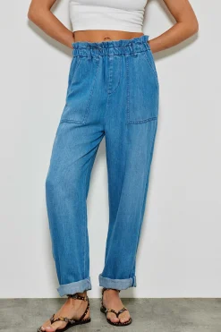 Jeans^Five Jeans 160 Lydie Jeans Droit Blue