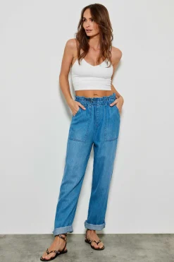 Jeans^Five Jeans 160 Lydie Jeans Droit Blue