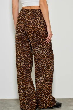 Pantalons^Five Jeans 739 Nessy Pantalon Fluide Leopard