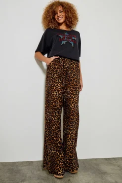 Pantalons^Five Jeans 739 Nessy Pantalon Fluide Leopard