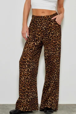 Pantalons^Five Jeans 739 Nessy Pantalon Fluide Leopard