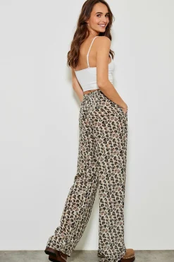 Pantalons^Five Jeans 158 Ninon Pantalon Fluide Leopard