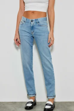 Jeans^Five Jeans 702 Tara Jeans Boyfit Light Blue