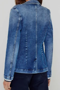 Vestes^Five Jeans Blazer Valina Medium Blue