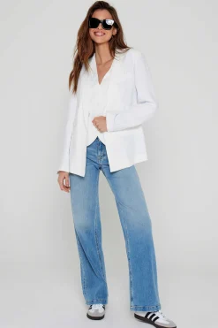 Vestes^Five Jeans Blazer Viola White
