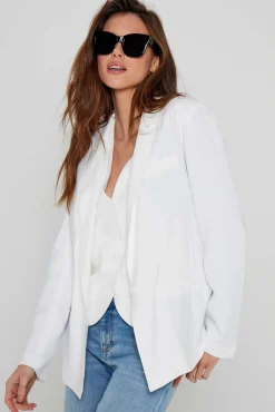 Vestes^Five Jeans Blazer Viola White