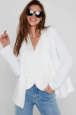 City^Five Jeans Blazer Viola White