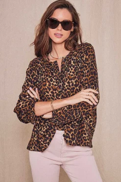 Chemises Et Blouses^Five Jeans Blouse Beline Leopard