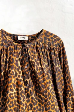 Chemises Et Blouses^Five Jeans Blouse Beline Leopard