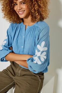 Chemises Et Blouses^Five Jeans Blouse Beline Blue
