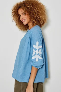 Chemises Et Blouses^Five Jeans Blouse Beline Blue