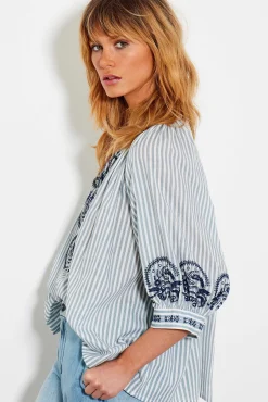 Chemises Et Blouses^Five Jeans Blouse Bia Blue