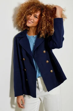 Vestes^Five Jeans Caban Verdia Navy