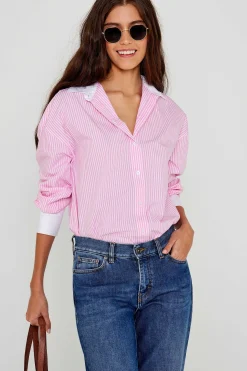 Chemises Et Blouses^Five Jeans Chemise Channel Pink