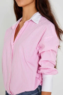 Chemises Et Blouses^Five Jeans Chemise Channel Pink