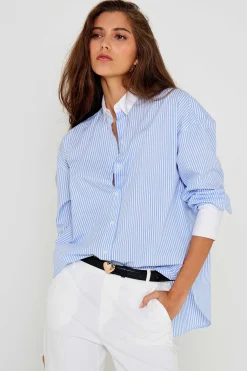 Chemises Et Blouses^Five Jeans Chemise Channel Blue
