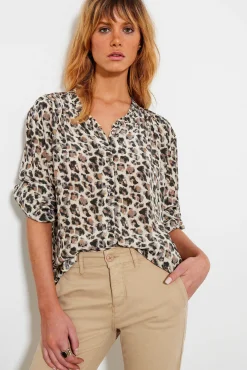 Chemises Et Blouses^Five Jeans Chemise Conrad Leopard