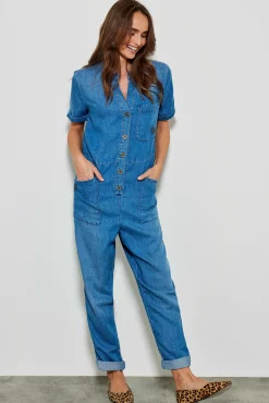 Combinaisons^Five Jeans Combinaison Eliane Blue
