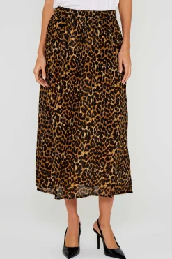 Jupes^Five Jeans Jupe Josy Leopard