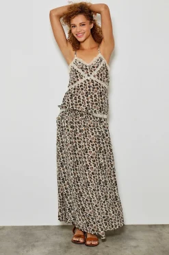 Jupes^Five Jeans Jupe Josy Leopard
