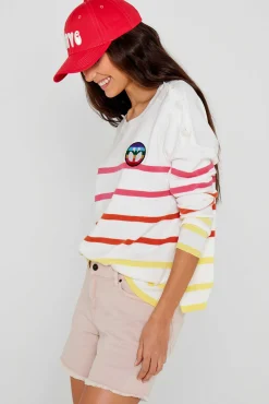 Pulls^Five Jeans Pull Arc En Ciel