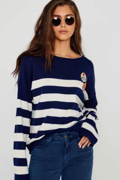 Pulls^Five Jeans Pull Mariniere