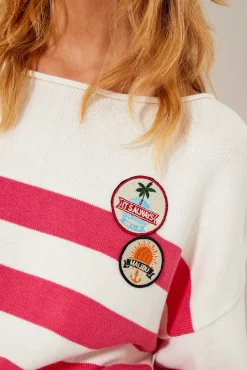 Pulls^Five Jeans Pull Mariniere